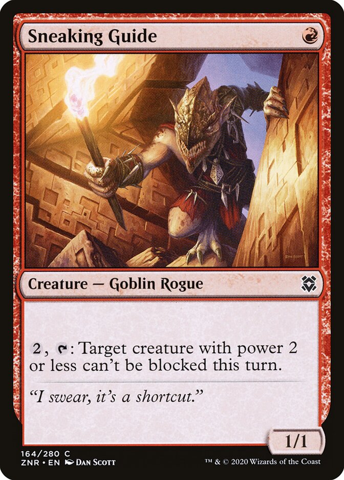 Sneaking Guide (164) - Zendikar Rising (ZNR)