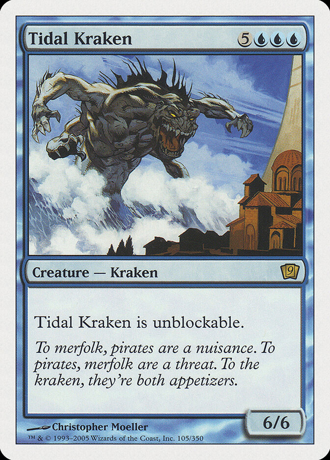 Tidal Kraken (105) - Ninth Edition (9ED)