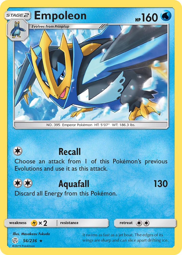 Empoleon (56/236) - Cosmic Eclipse (CEC)