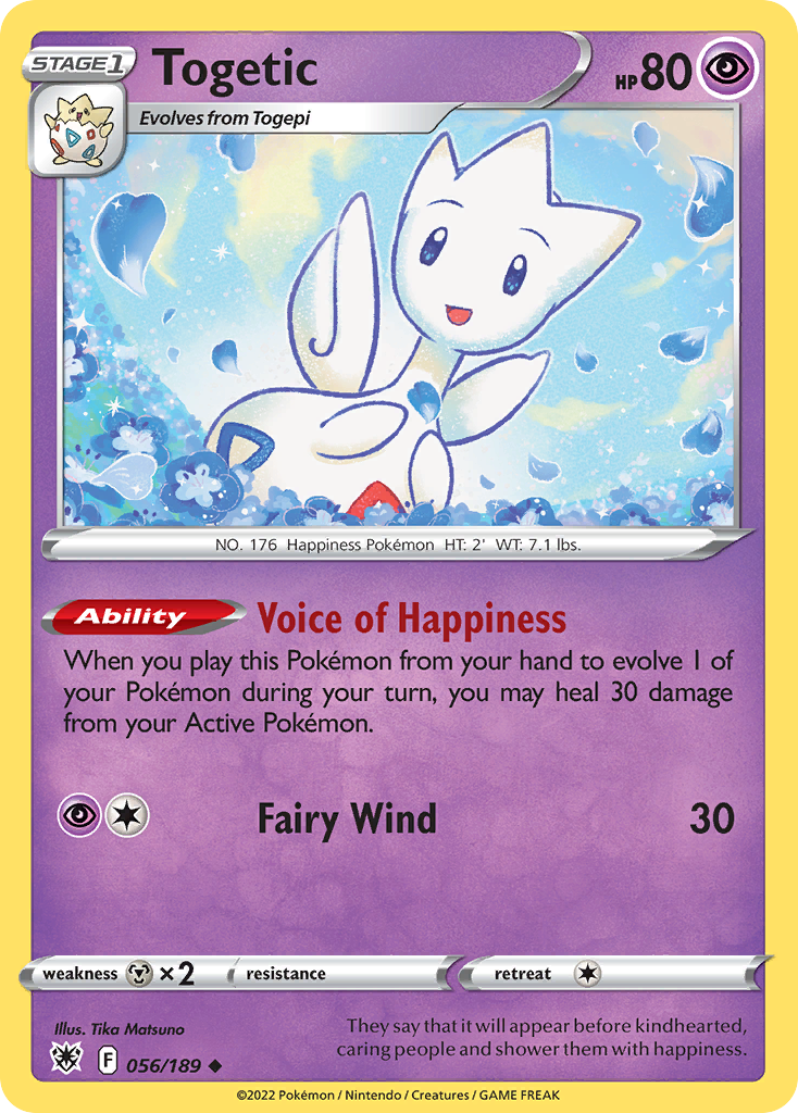 Togetic (56/189) - [Reverse Holo] Astral Radiance (ASR)