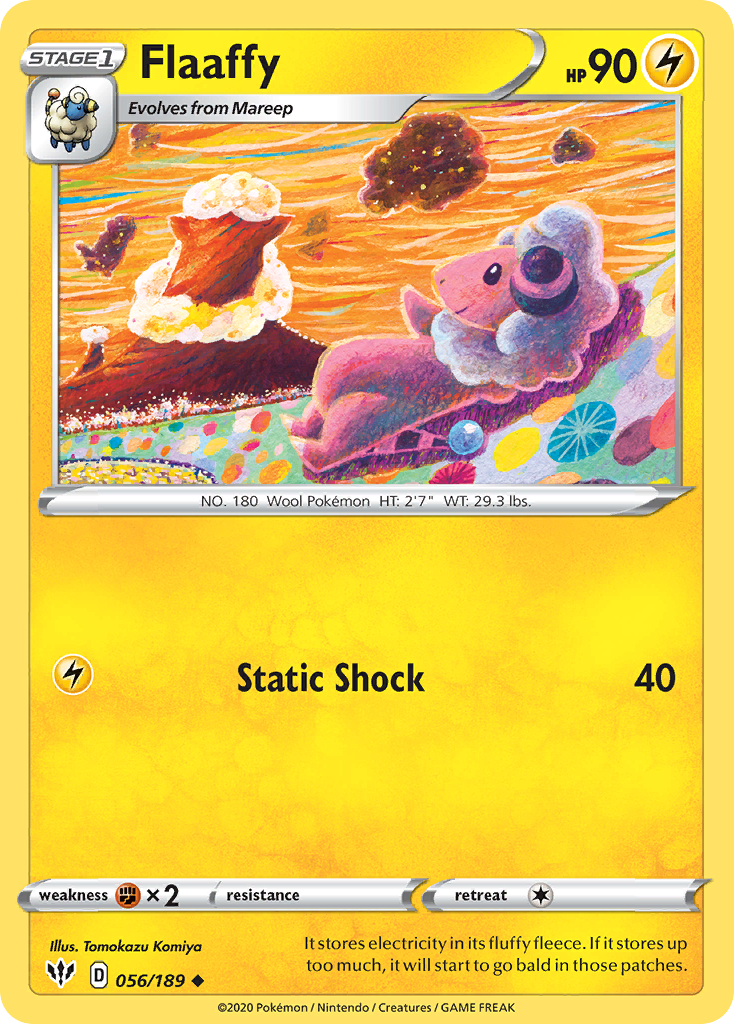 Flaaffy (56/189) - Darkness Ablaze (DAA)