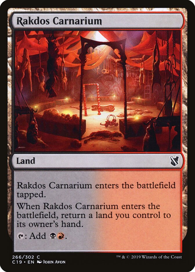 Rakdos Carnarium (266) - Commander 2019 (C19)