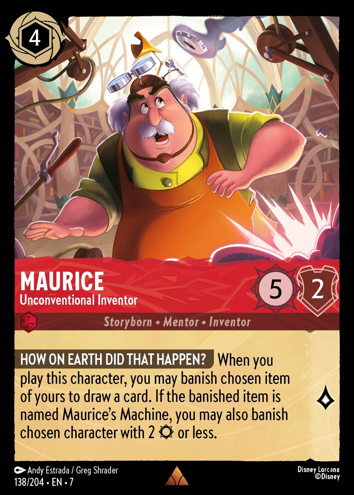 Maurice - Unconventional Inventor - [Foil] Archazia’s Island (7)