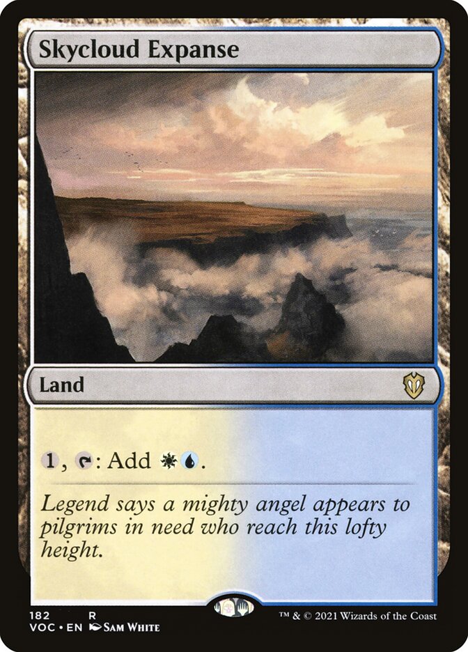 Skycloud Expanse (182) - Crimson Vow Commander (VOC)