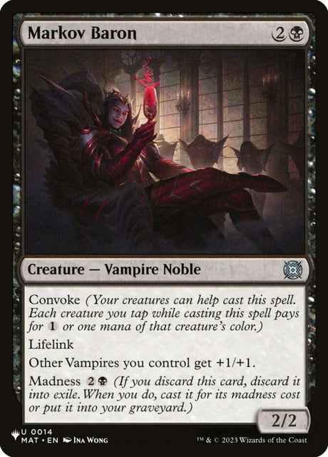 Markov Baron (MAT-14) - The List (PLST)