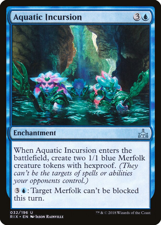 Aquatic Incursion (32) - Rivals of Ixalan (RIX)