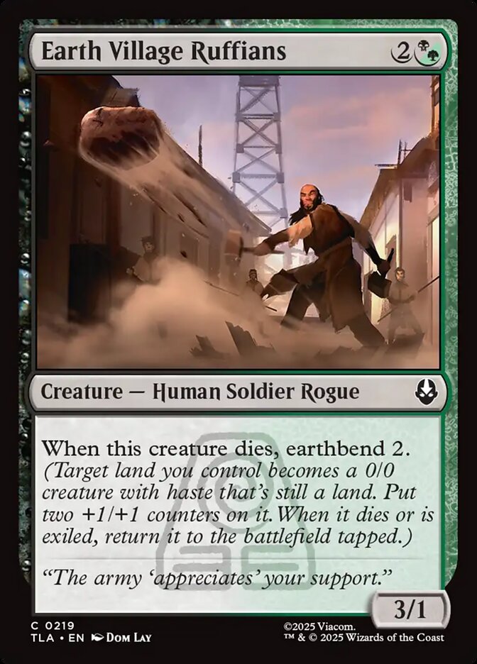 Earth Village Ruffians (219) - Avatar: The Last Airbender (TLA)