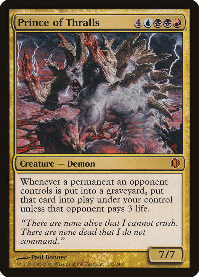 Prince of Thralls (182) - Shards of Alara (ALA)