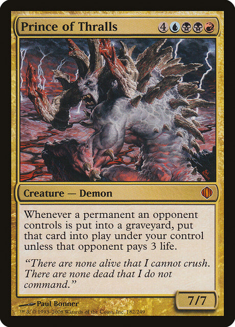Prince of Thralls (182) - Shards of Alara (ALA)
