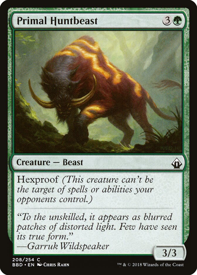 Primal Huntbeast (208) - Battlebond (BBD)