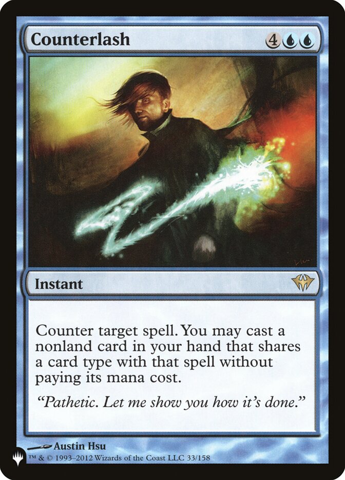 Counterlash (DKA-33) - The List (PLST)
