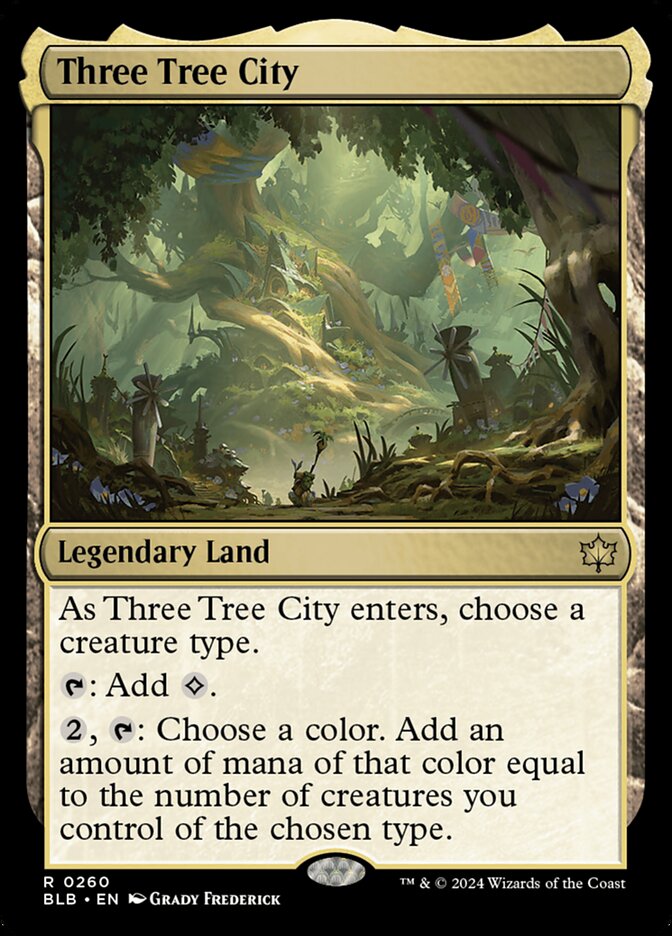 Three Tree City - [Foil] Bloomburrow (BLB)