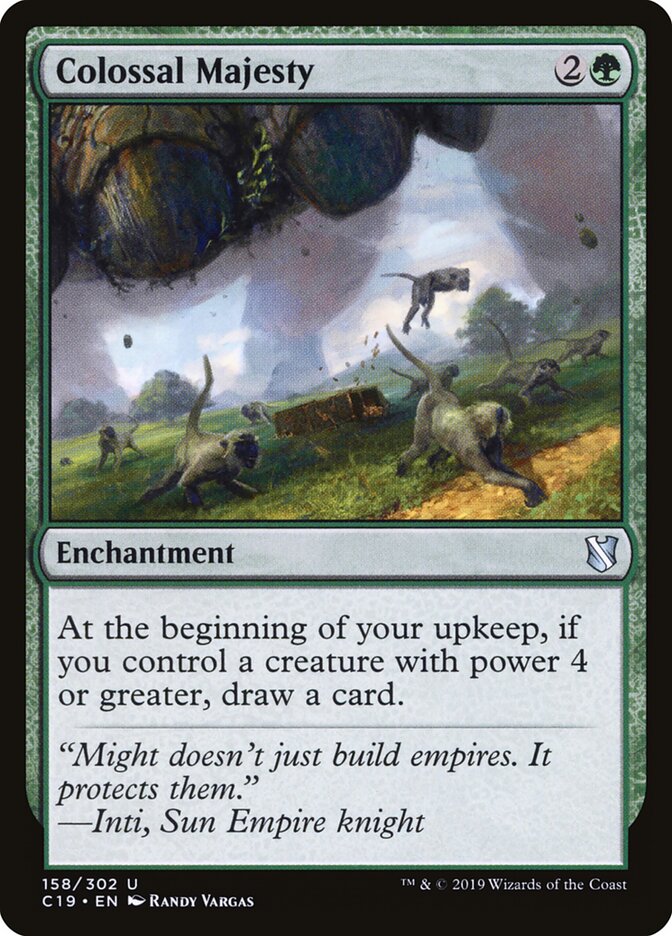Colossal Majesty (158) - Commander 2019 (C19)