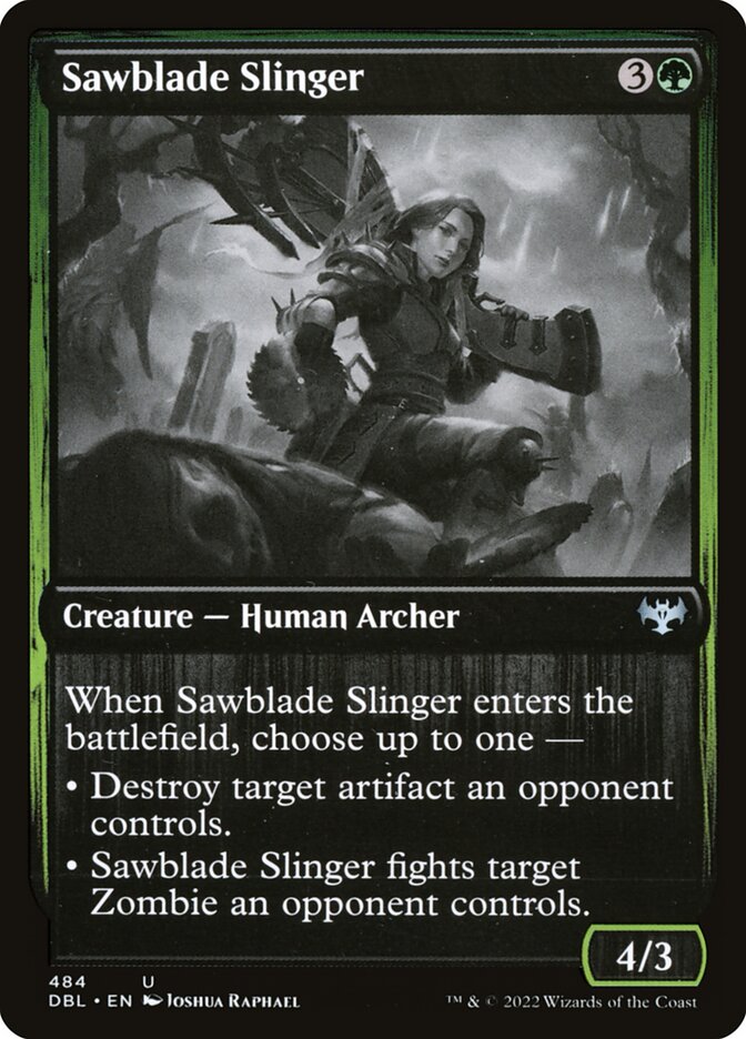 Sawblade Slinger - [Foil] Innistrad: Double Feature (DBL)