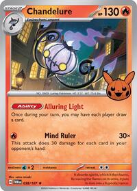 Chandelure (38) - Trick or Trade BOOster Bundle 2024 (TTBB24)