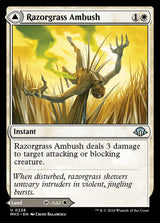 Razorgrass Ambush // Razorgrass Field (238) - Modern Horizons 3 (MH3)