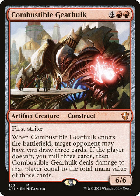 Combustible Gearhulk (163) - Commander 2021 (C21)