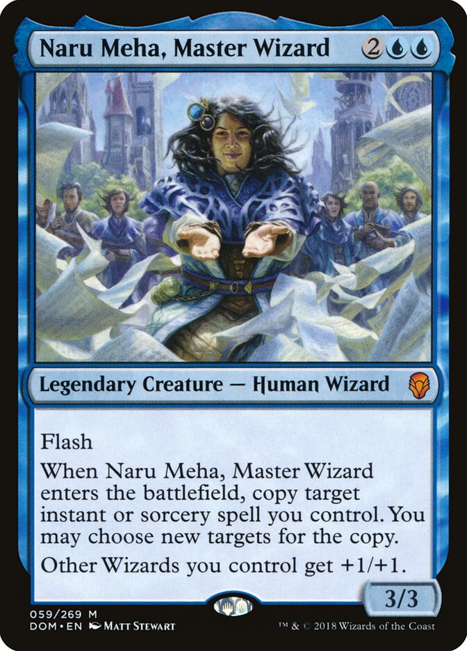 Naru Meha, Master Wizard (59) - Dominaria (DOM)