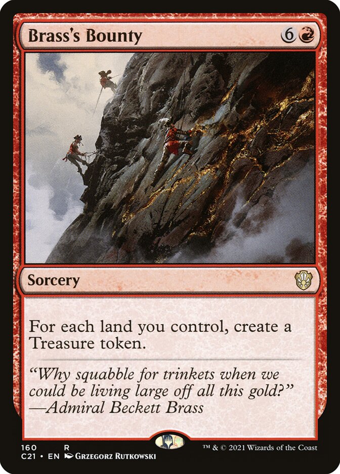 Brass's Bounty (160) - Commander 2021 (C21)