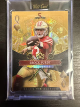 2026 Wild Card 5 Card Draw Stacked Deck Brock Purdy 1/1