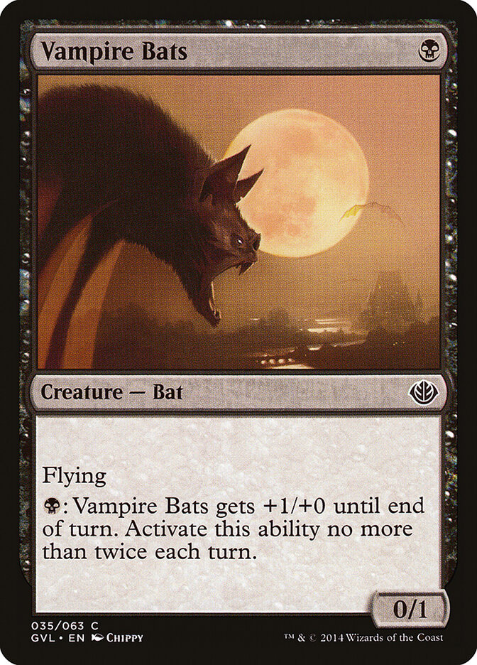 Vampire Bats (35) - Duel Decks Anthology: Garruk vs. Liliana (GVL)