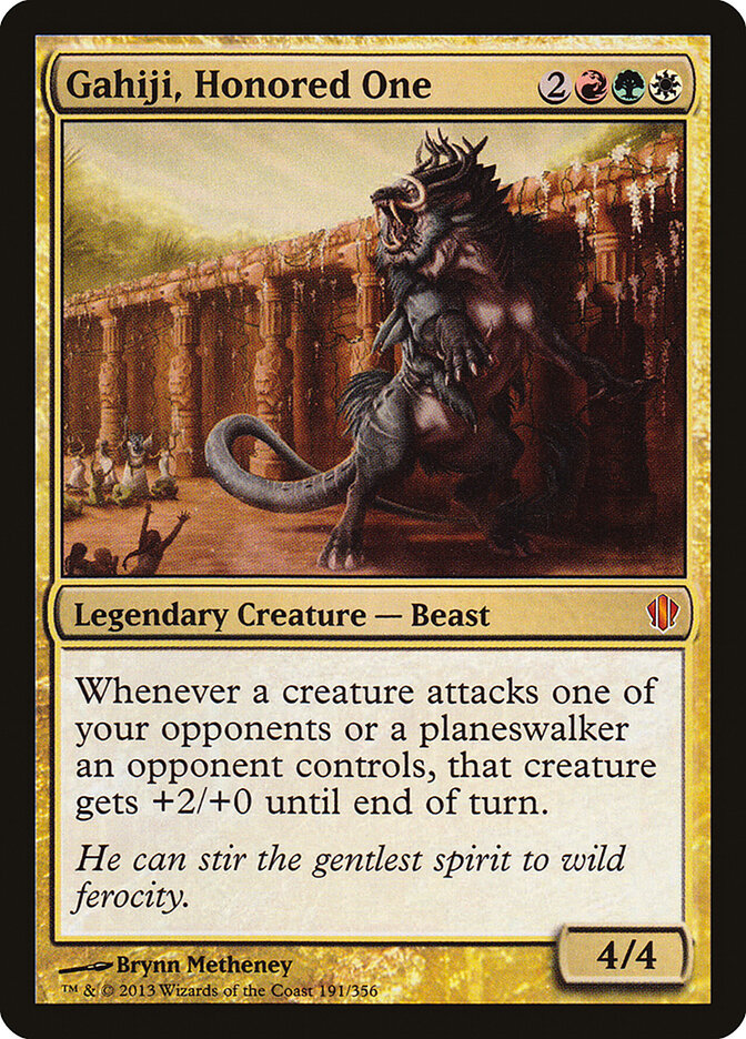 Gahiji, Honored One (191) - Commander 2013 (C13)