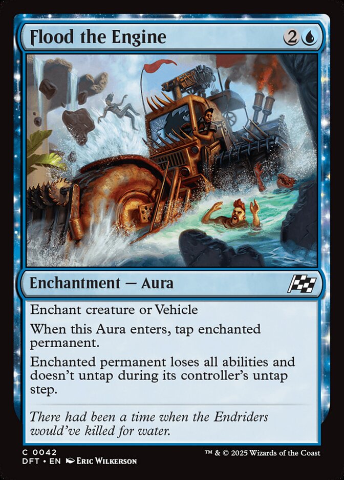 Flood the Engine - [Foil] Aetherdrift (DFT)