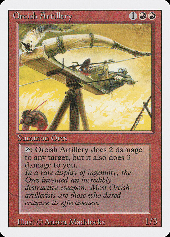 Orcish Artillery (168) - Revised Edition (3ED)