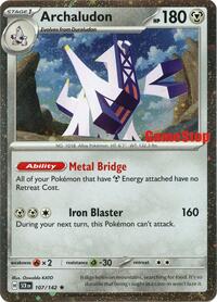 Archaludon (Cosmos Holo) (Gamestop Exclusive) (107) - Miscellaneous Cards & Products (MCAP)
