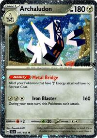 Archaludon (Cosmos Holo) (EB Games Exclusive) (107) - Miscellaneous Cards & Products (MCAP)