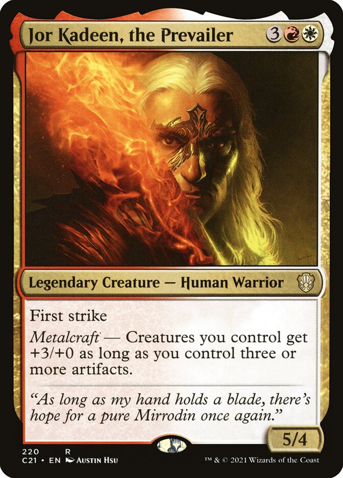 Jor Kadeen, the Prevailer (220) - Commander 2021 (C21)