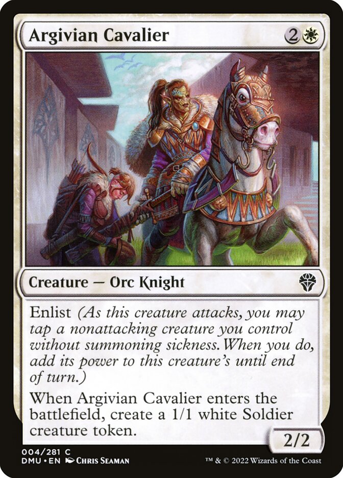 Argivian Cavalier (4) - Dominaria United (DMU)