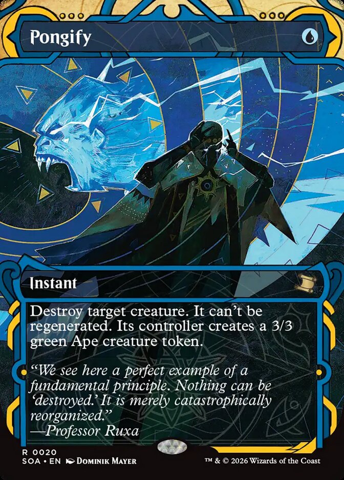 Pongify (20) - Secrets of Strixhaven Mystical Archive (SOA)