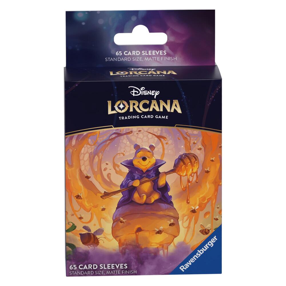 Disney Lorcana Card Sleeves - Winnie the Pooh - Hunny Wizard (65-Pack) - Ravensburger Card Sleeves (RCS)