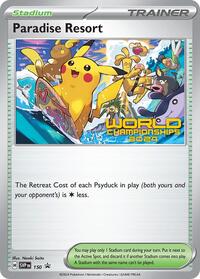 Paradise Resort - 150 (World Championships 2024) (150) - SV: Scarlet & Violet Promo Cards (SVP)