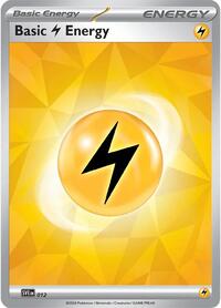 Basic Lightning Energy (12) - SVE: Scarlet & Violet Energies (SVE)