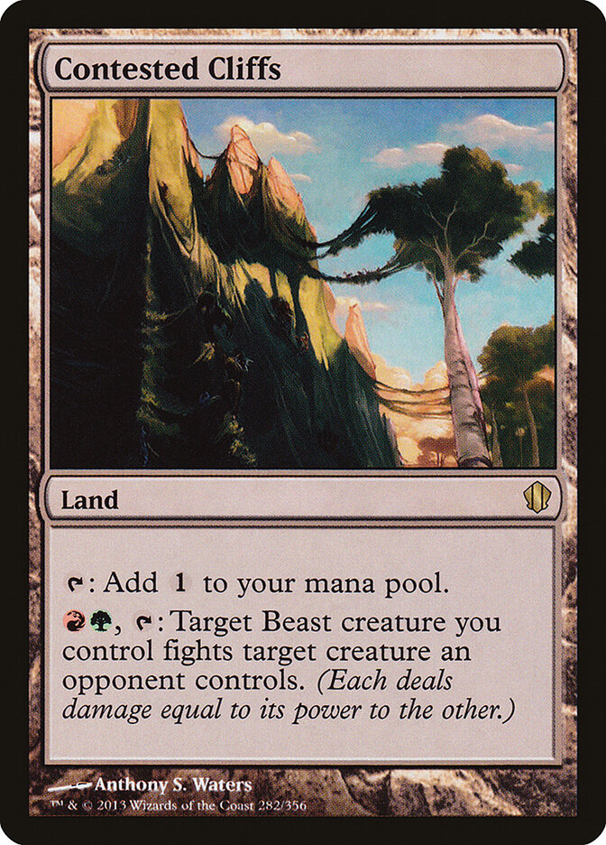 Contested Cliffs (282) - Commander 2013 (C13)