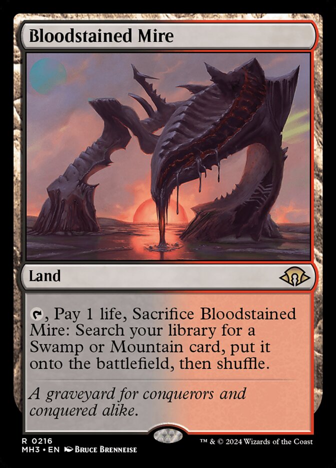 Bloodstained Mire - [Foil] Modern Horizons 3 (MH3)