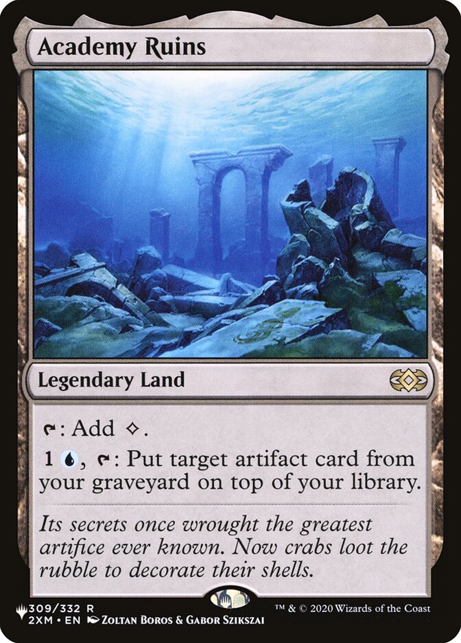 Academy Ruins - The List (PLST)