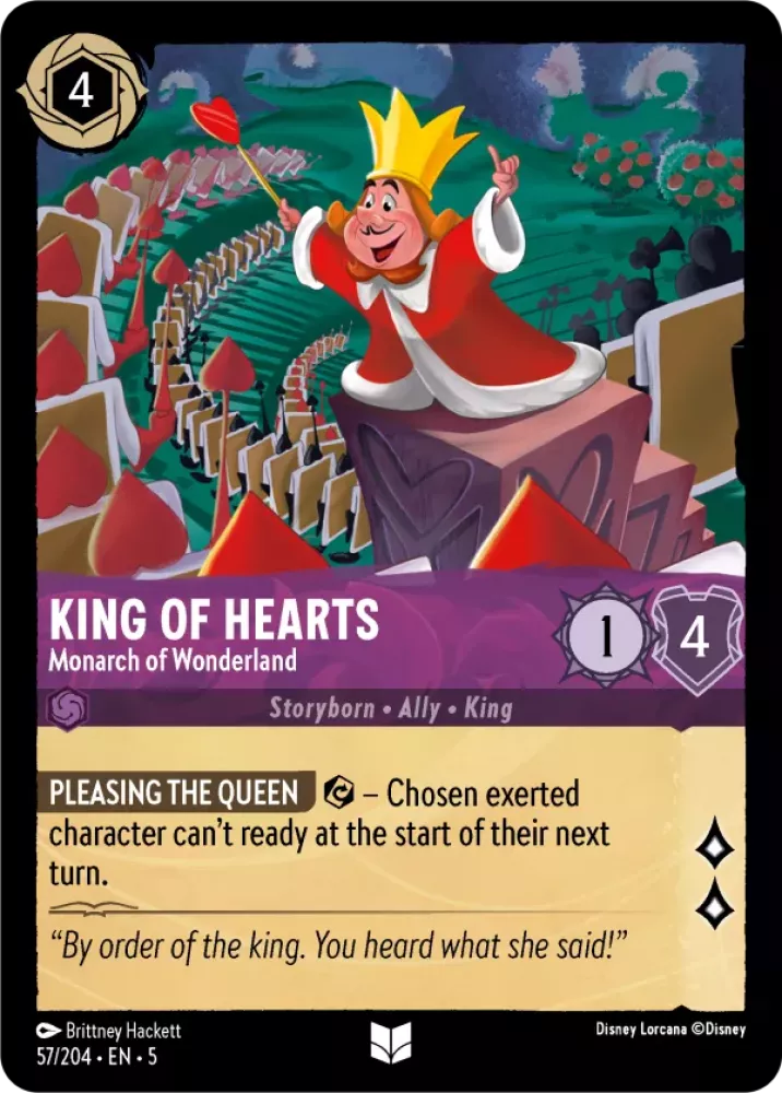 King of Hearts - Monarch of Wonderland - [Foil] Shimmering Skies (5)