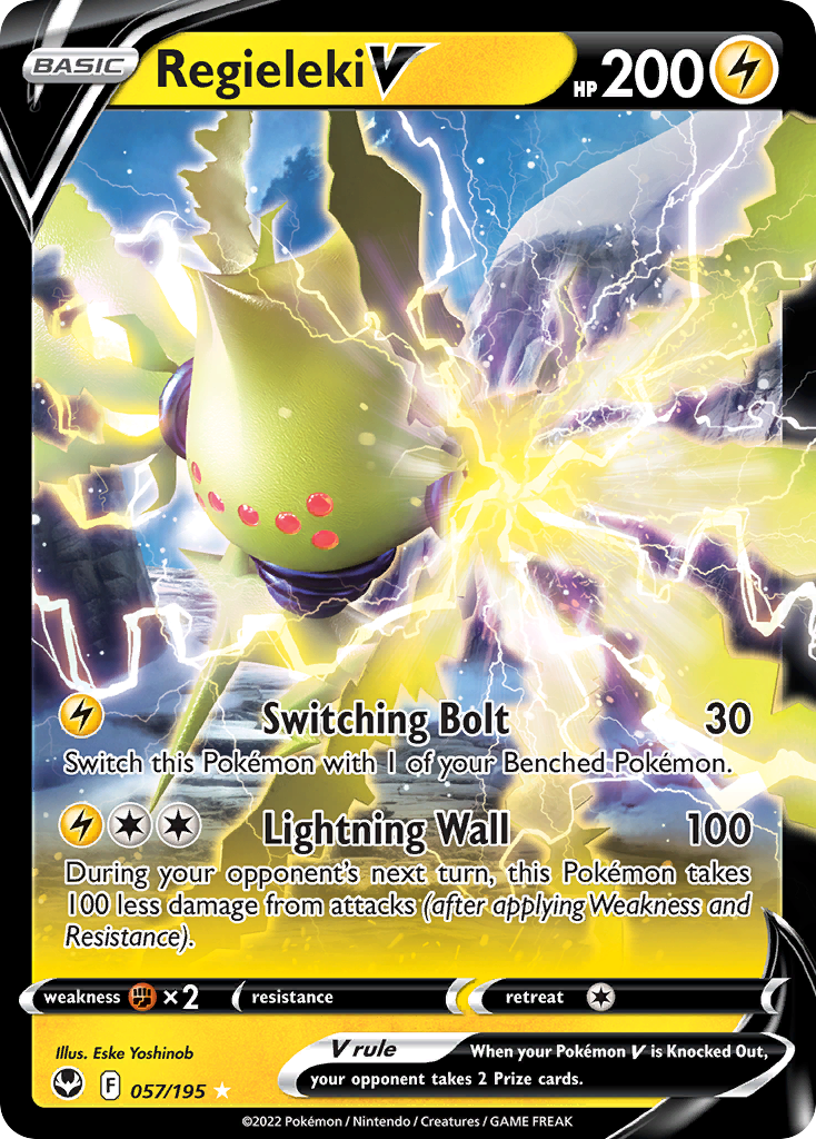 Regieleki V (57/195) - [Holo Foil] Silver Tempest (SIT)