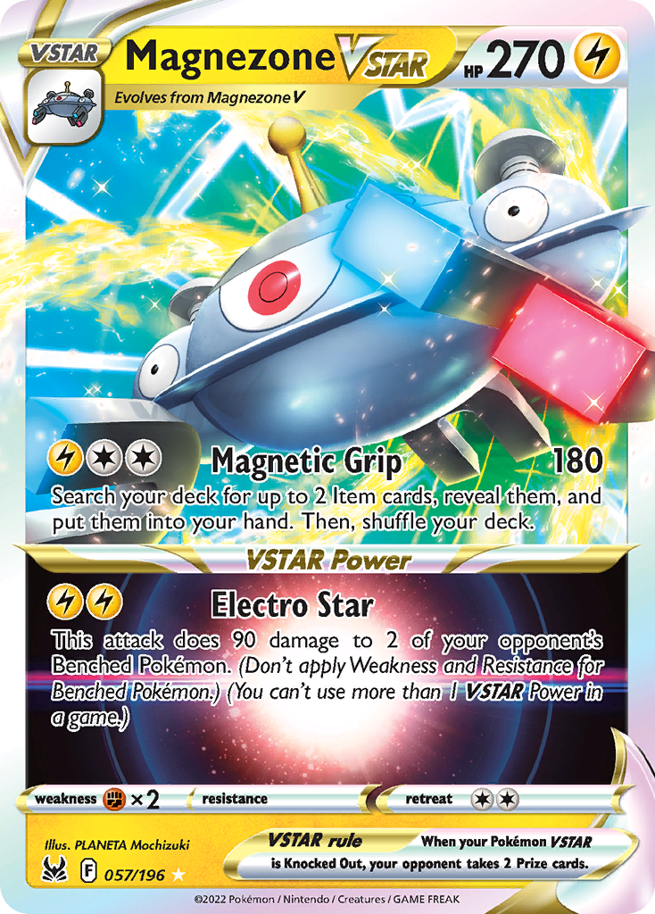 Magnezone VSTAR (57/196) - [Holo Foil] Lost Origin (LOR)