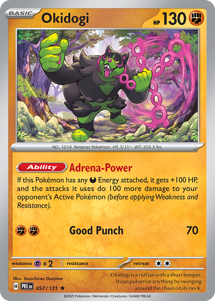 Okidogi (57/131) - [Holo Foil] Prismatic Evolutions (PRE)