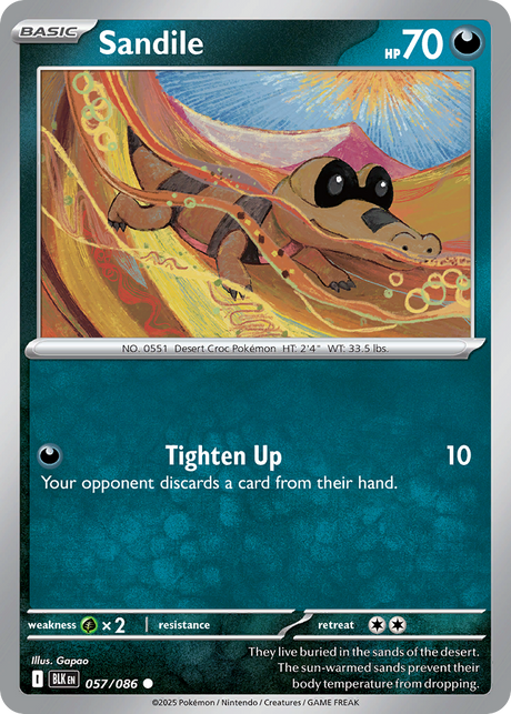 Sandile (57/86) - Black Bolt (BLK)