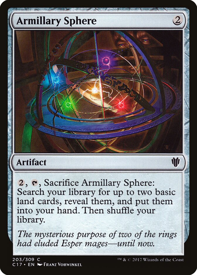 Armillary Sphere (203) - Commander 2017 (C17)