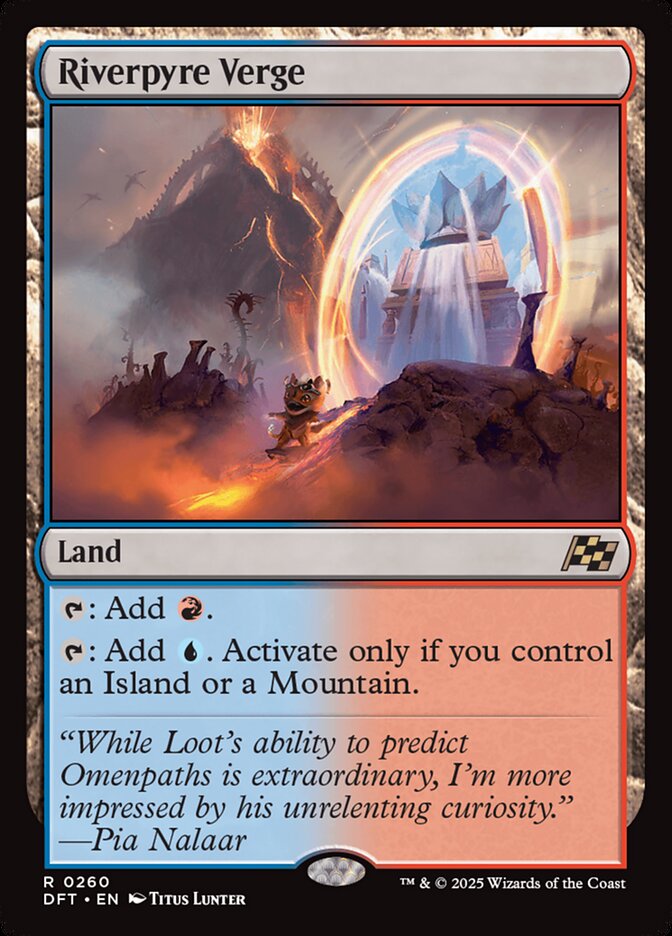 Riverpyre Verge - [Foil] Aetherdrift (DFT)
