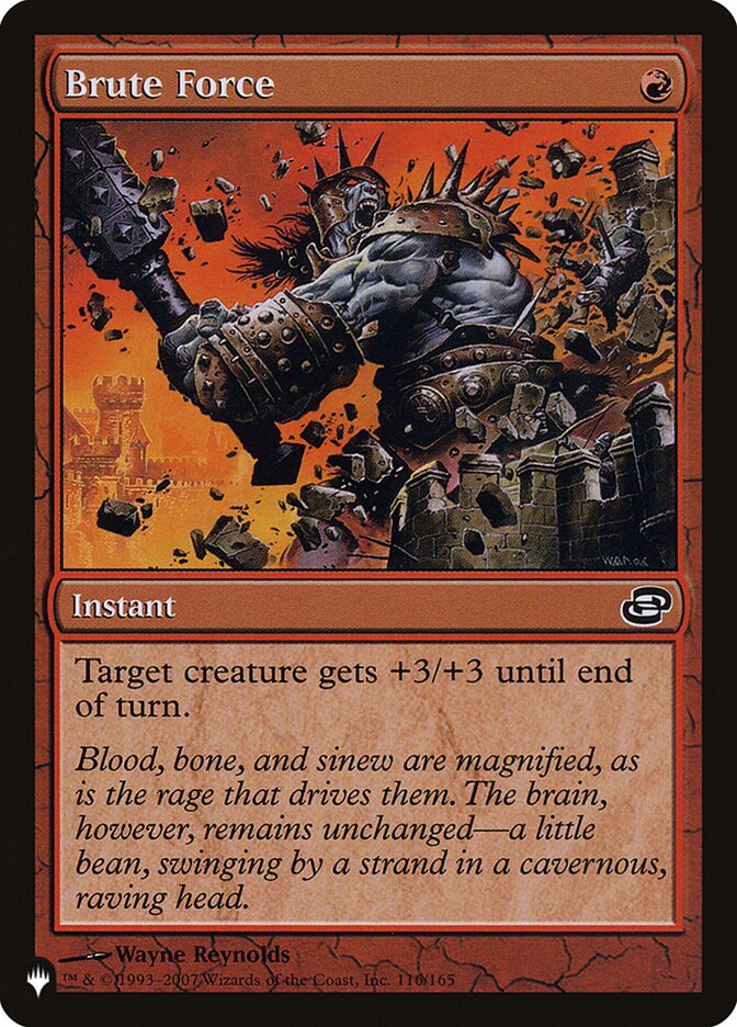 Brute Force (PLC-116) - The List (PLST)