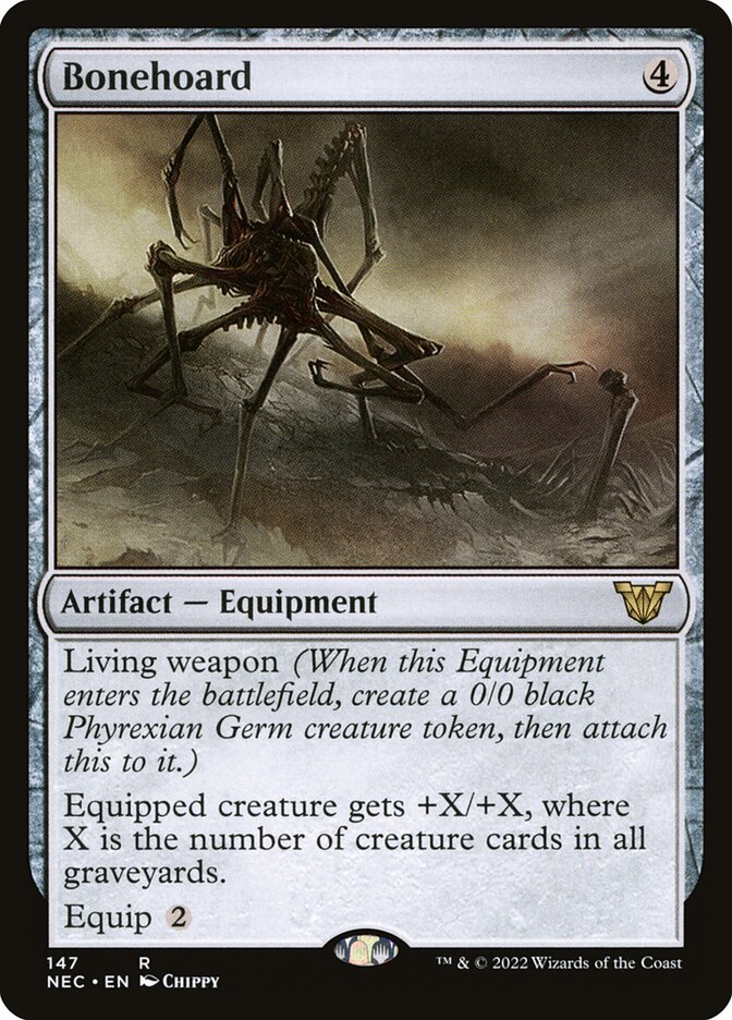 Bonehoard (147) - Neon Dynasty Commander (NEC)