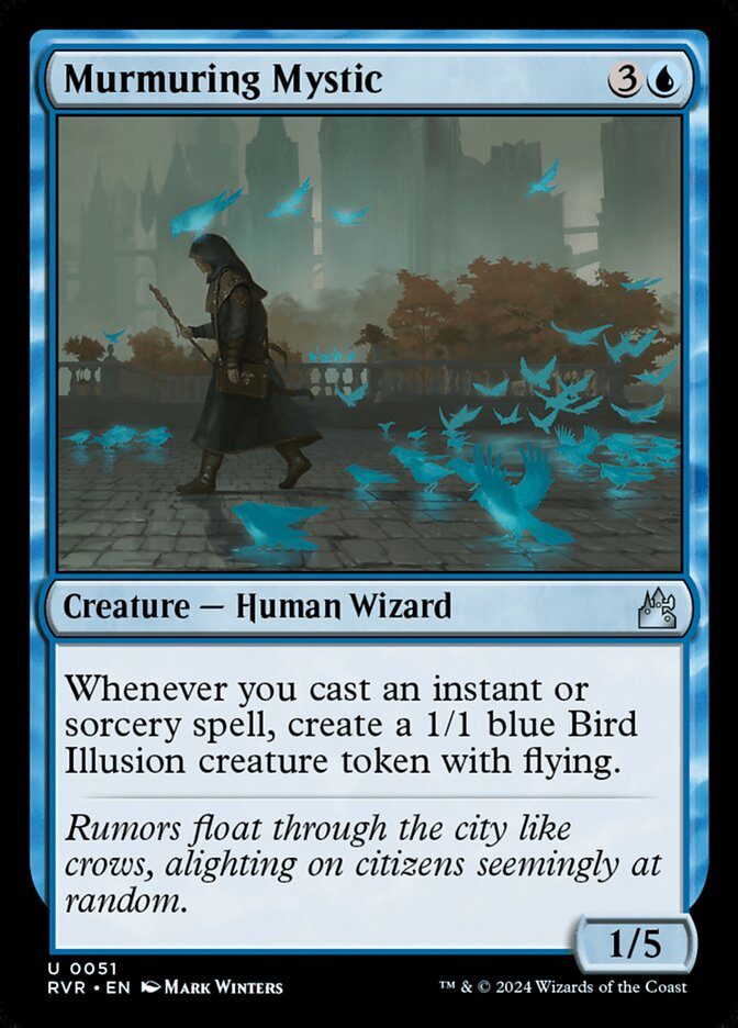 Murmuring Mystic (51) - Ravnica Remastered (RVR)