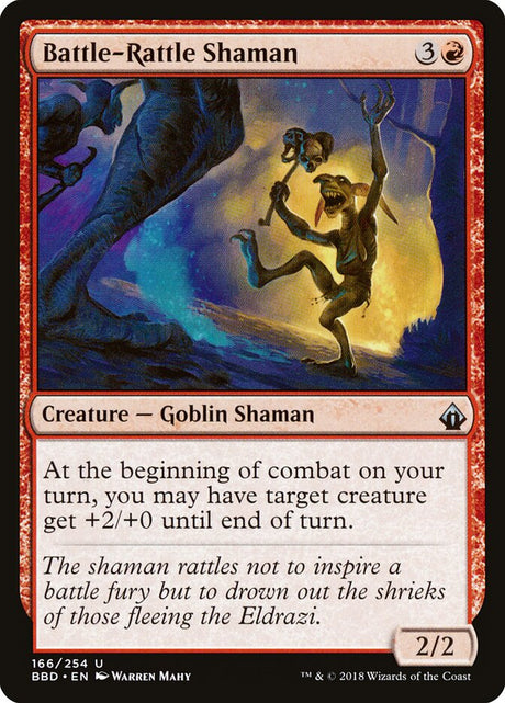 Battle-Rattle Shaman (166) - Battlebond (BBD)